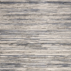 Homeroots 8' X 10' Cream Abstract Distressed Area Rug  Synthetic 553155