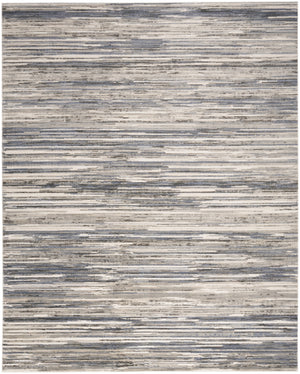 Homeroots 5' X 7' Cream Abstract Distressed Area Rug  Synthetic 553158