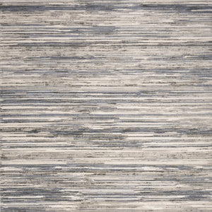 Homeroots 5' X 7' Cream Abstract Distressed Area Rug  Synthetic 553158