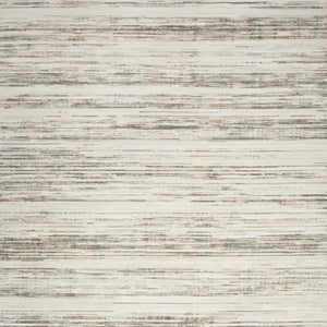 Homeroots 5' X 7' Cream Abstract Distressed Area Rug  Synthetic 553159