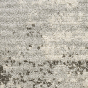 HomeRoots 9' Cream Abstract Area Rug - Elegant Modern Design with High-Low Texture for Stylish Home Decor 9' X 12' 553162