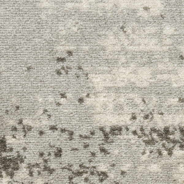 HomeRoots 9' Cream Abstract Area Rug - Elegant Modern Design with High-Low Texture for Stylish Home Decor 9' X 12' 553162