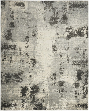 HomeRoots 9' Cream Abstract Area Rug - Elegant Modern Design with High-Low Texture for Stylish Home Decor 9' X 12' 553162