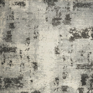 Homeroots 8' X 10' Cream Abstract Area Rug  Synthetic 553164