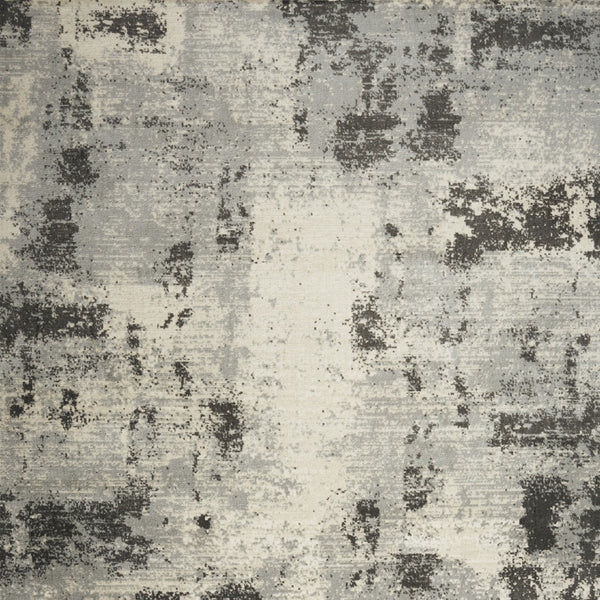 Homeroots 8' X 10' Cream Abstract Area Rug  Synthetic 553164