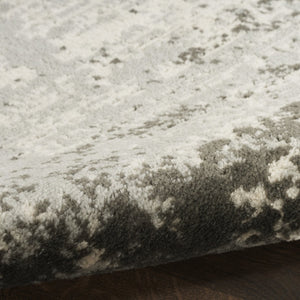 HomeRoots 8' X 10' Cream Abstract Area Rug - Elegant Texture, Durable Design, Perfect for Modern Living Spaces! 553164