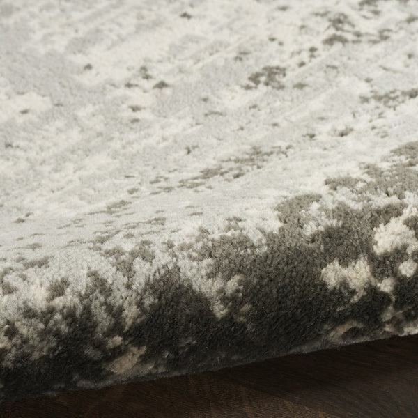HomeRoots 8' X 10' Cream Abstract Area Rug - Elegant Texture, Durable Design, Perfect for Modern Living Spaces! 553164
