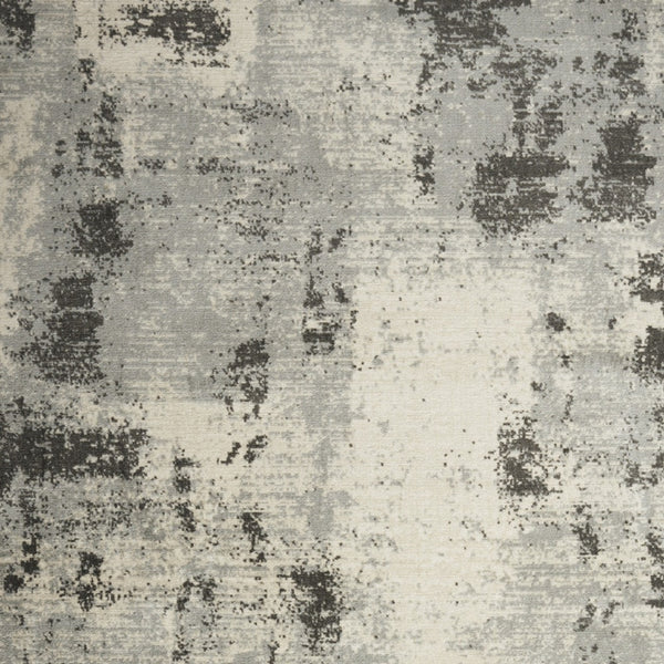 Homeroots 8' X 10' Cream Abstract Area Rug  Synthetic 553164