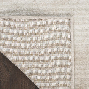 Homeroots 8' X 10' Cream Abstract Area Rug  Synthetic 553165