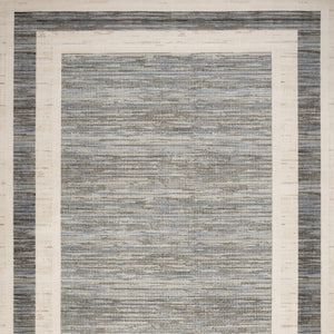 Homeroots 9' X 12' Gray Geometric Area Rug  Synthetic 553175