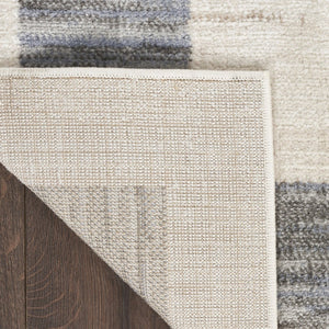 HomeRoots 9' Gray Geometric Area Rug - Modern Elegance for Any Room, Durable Design & Effortless Style Upgrade 9' X 12' 553175