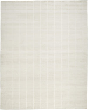 Homeroots 8' X 10' Cream Geometric Area Rug  Synthetic 553176