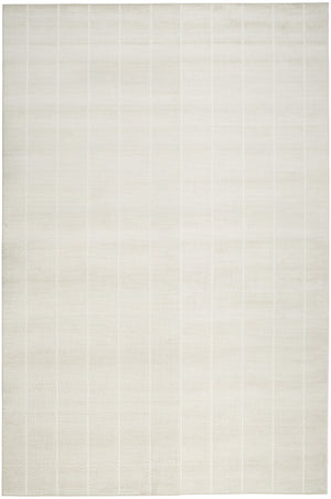 Homeroots 5' X 7' Cream Geometric Area Rug  Synthetic 553184