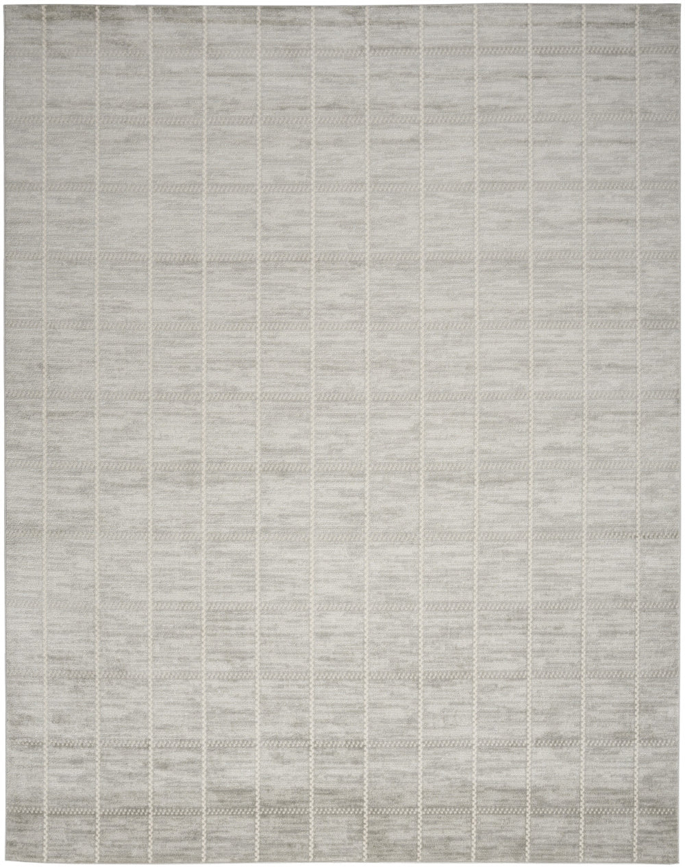 Homeroots 5' X 7' Gray Geometric Area Rug  Synthetic 553186