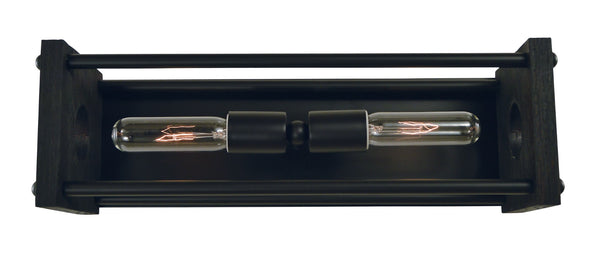 Framburg 2-light Elegant Brushed Nickel Taylor Sconce With Champagne Marble Glass Shade For Stylish Spaces Matte Black Metal 5532 Mblack