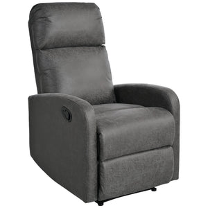 English Elm Christopher Knight Home® - Modern Recliner Plush Manual Recliner Chair with Ergonomic Support, 3-Position Backrest, Durable Fabric Comfort Grey N763P256491D