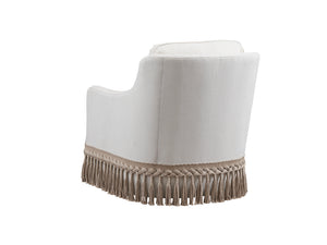 Lexington Barclay Butera Salt Creek Swivel Chair By Barclay Butera - Elegant Upholstered Seating With Ultra Down Comfort   5532-11sw-40