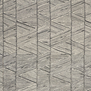 Homeroots 8' Gray And White Wool Abstract Area Rug - Modern Design For Cozy Elegance And Style In Any Room 8' X 12' Wool 553377