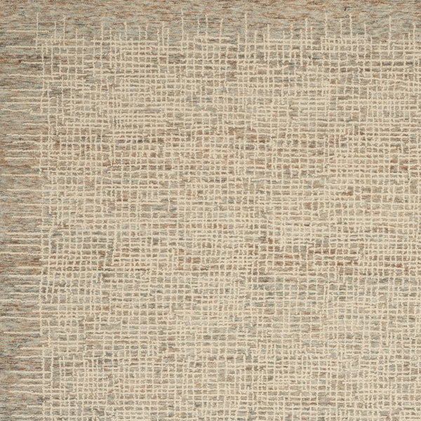Homeroots 8' Beige And Tan Wool Abstract Area Rug - Perfect For Adding Warmth And Style To Any Room! 8' X 10' Wool 553395