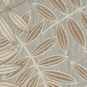 HomeRoots 8' Beige and Tan Wool Abstract Area Rug - Cozy, Soft, and Stylish for Modern and Rustic Spaces 5' X 7' 553399