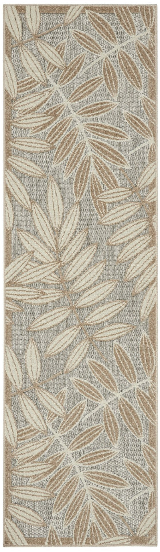 HomeRoots 8' Beige and Tan Wool Abstract Area Rug - Cozy, Soft, and Stylish for Modern and Rustic Spaces 5' X 7' 553399