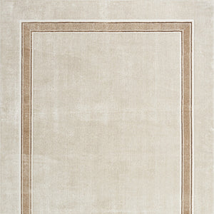 Homeroots 4' X 6' Gray Ivory And Cream Geometric Non Skid Area Rug  Polyester 553447