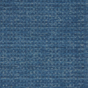 Wool Area Rug Solid Navy Plush Power Loomed Pile with Cotton Backing for Living Rooms