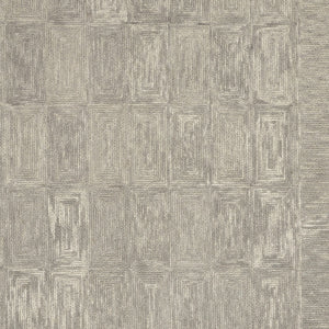 Homeroots 8' Gray Wool Geometric Area Rug – Stylish, Warm, Modern Design For Cozy Living Spaces And Elegance 8' X 10' Wool 553502