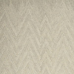 Homeroots 5' X 8' Ivory And Gray Wool Chevron Area Rug  Wool 553519