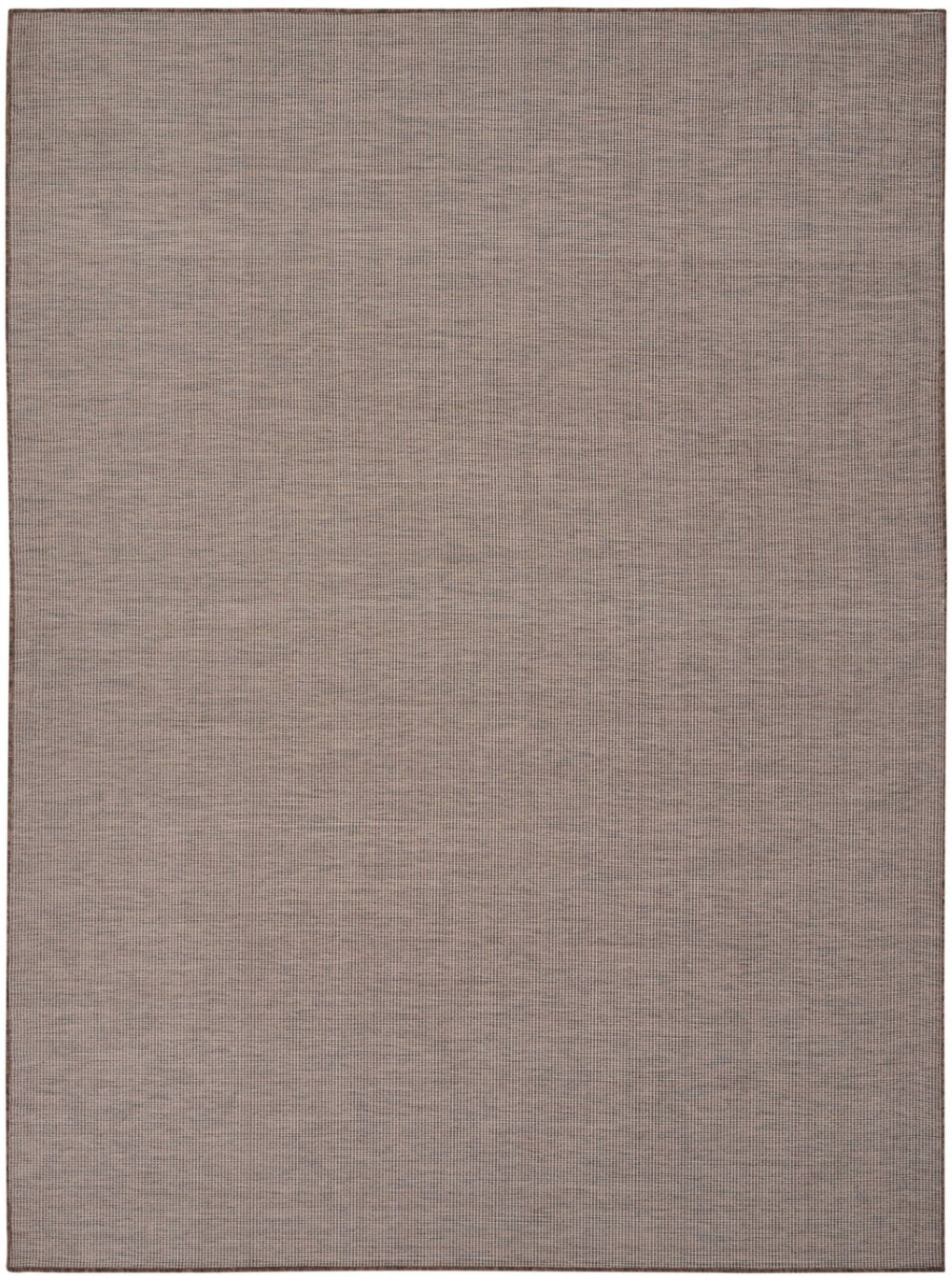 HomeRoots 8' Ivory and Tan Damask Distressed Area Rug - Timeless Elegance for Living Rooms & Bedrooms 9' X 12' 553533