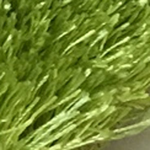 Homeroots 5' X 7' Lime Green Shag Hand Tufted Area Rug  Polyester 553565