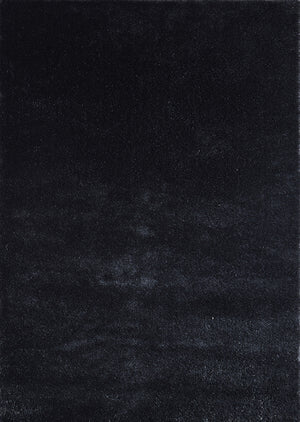 Homeroots 8' X 11' Charcoal Shag Hand Tufted Area Rug  Polyester 553568