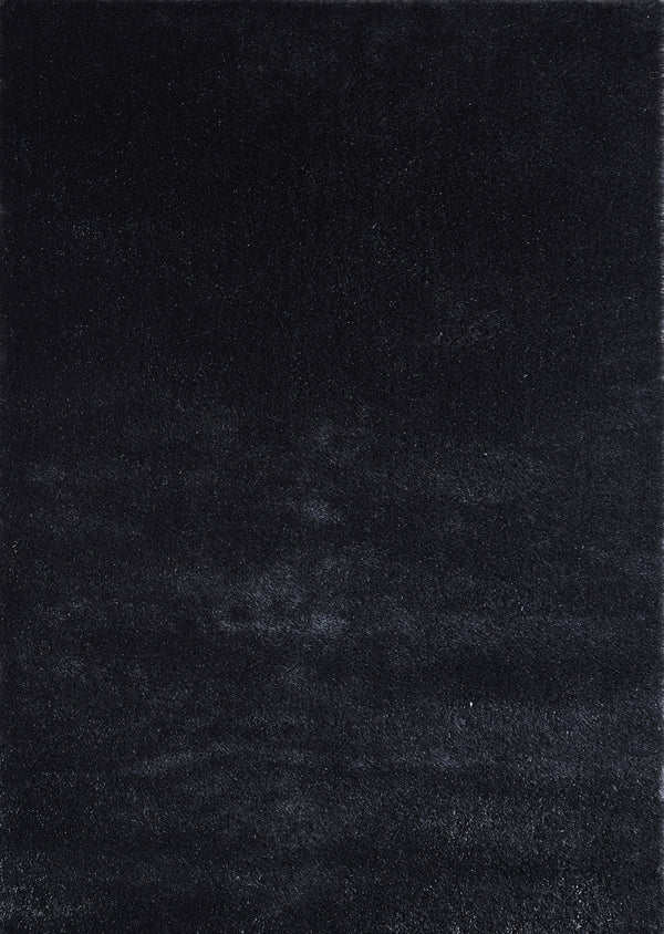 Homeroots 8' X 11' Charcoal Shag Hand Tufted Area Rug  Polyester 553568