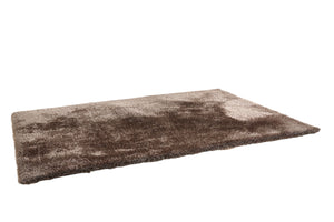 Homeroots 5' X 7' Charcoal Shag Hand Tufted Area Rug  Polyester 553585