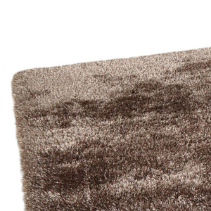 Homeroots 5' X 7' Charcoal Shag Hand Tufted Area Rug  Polyester 553585