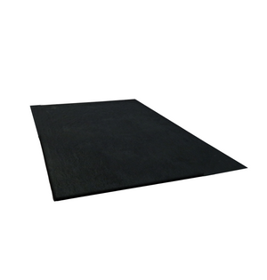 Homeroots 5' X 7' Black Shag Hand Tufted Area Rug  Polyester 553600