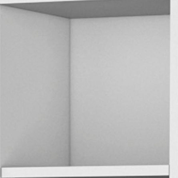 HomeRoots 67" Contemporary White Wood Pantry Cabinet - Stylish Storage Solution for Narrow Spaces & Organizing 553660