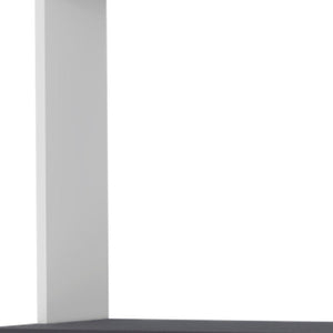 HomeRoots 66" Stylish Black and White Pantry Cabinet - Space-Saving Storage for Modern Kitchens & More 553664