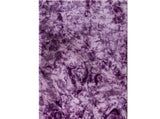 Faux Fur Shag Area Rug - Luxurious Purple and Ivory Non-Skid Rectangle for Cozy Home Décor