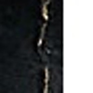 Homeroots 5' X 7' Black And Gold Faux Fur Abstract Shag Non Skid Area Rug  Faux Fur 553751