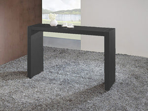 HomeRoots 60" Espresso Wood Rectangular Bar Table - Stylish Design for Dining, Entertaining & Hospitality Use 553865