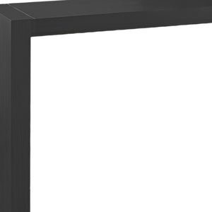 HomeRoots 60" Espresso Wood Rectangular Bar Table - Stylish Design for Dining, Entertaining & Hospitality Use 553865