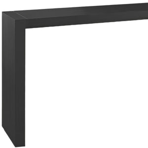 HomeRoots 60" Espresso Wood Rectangular Bar Table - Stylish Design for Dining, Entertaining & Hospitality Use 553865