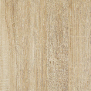 English Elm Gwen High Gloss White Coffee Table With Natural Wood Sled Base - Modern Minimalist Centerpiece B062P333453