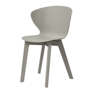 Set of 4 Heavy Duty Stackable Plastic Dining Side Chairs for Modern Everyday Comfort