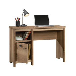 English Elm Desk, Compact Brown Finish With Discreet Storage – Perfect For Home Offices And Small Spaces! B356P402577
