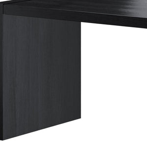 HomeRoots 62" Espresso Wood U-Shaped Computer Desk for Modern Workspaces - Spacious, Stylish, and Durable Design 554199