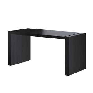 HomeRoots 62" Espresso Wood U-Shaped Computer Desk for Modern Workspaces - Spacious, Stylish, and Durable Design 554199