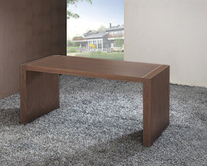 HomeRoots 62" Brown Wood Computer Desk – Durable, Stylish Workspace with Ample Surface & Easy Assembly Options! 554201