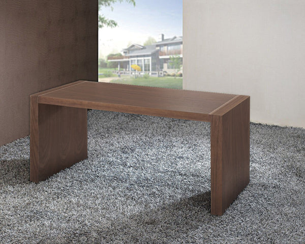 HomeRoots 62" Brown Wood Computer Desk – Durable, Stylish Workspace with Ample Surface & Easy Assembly Options! 554201